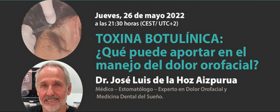 Toxina Botulínica: ¿qué puede aportar en el manejo del dolor orofacial?
