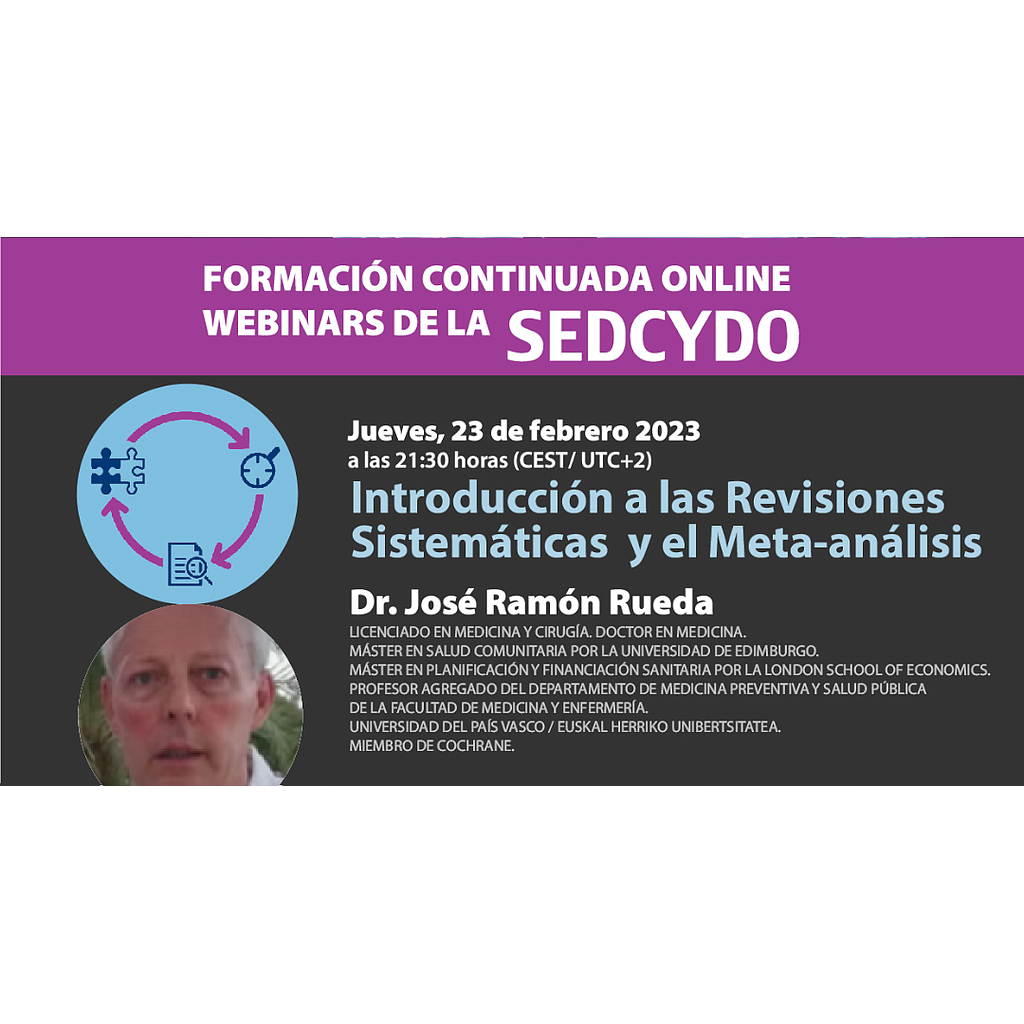 Introducción a las Revisiones sistemáticas y el Meta-análisis