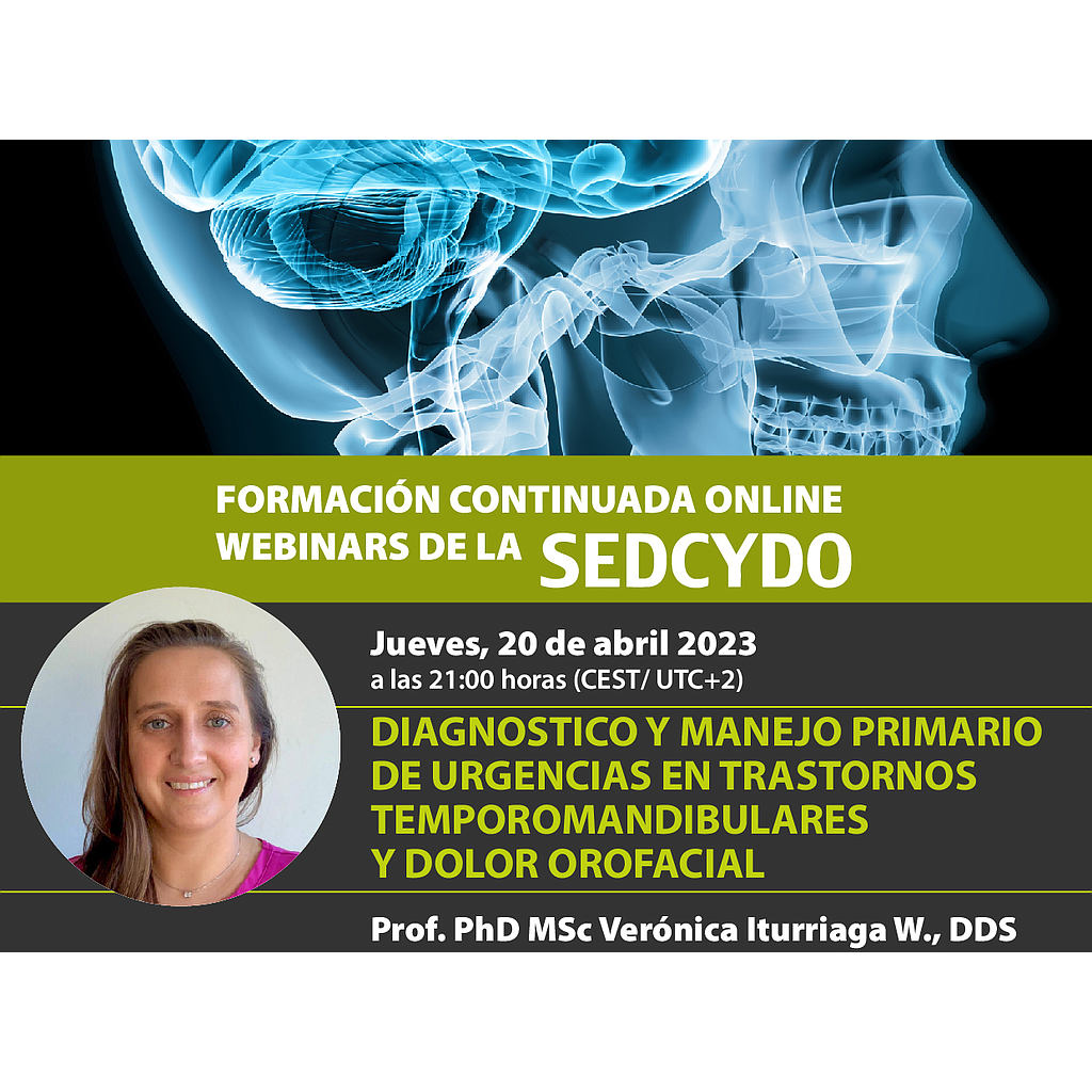 Diagnóstico y manejo primario de urgencias en trastornos temporomandibulares y dolor orofacial